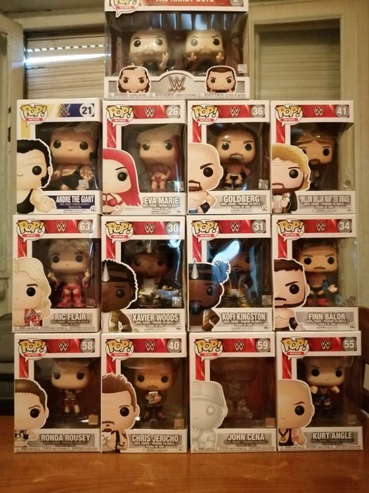 Vendo Funko pop da WWE (valores com portes incluídos)64585474917633121