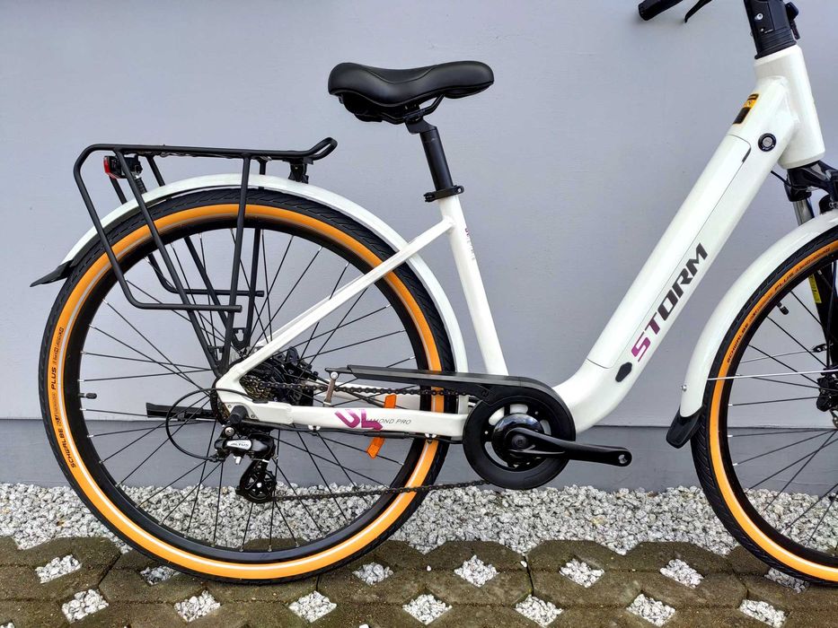 Rower Elektryczny Damka Damski STORM E-DIAMOND PRO 1.0 28″