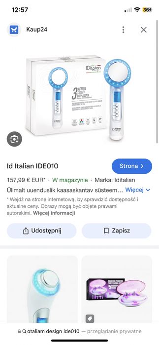 ID Italian dedign body sharper modelowanie sylwetki