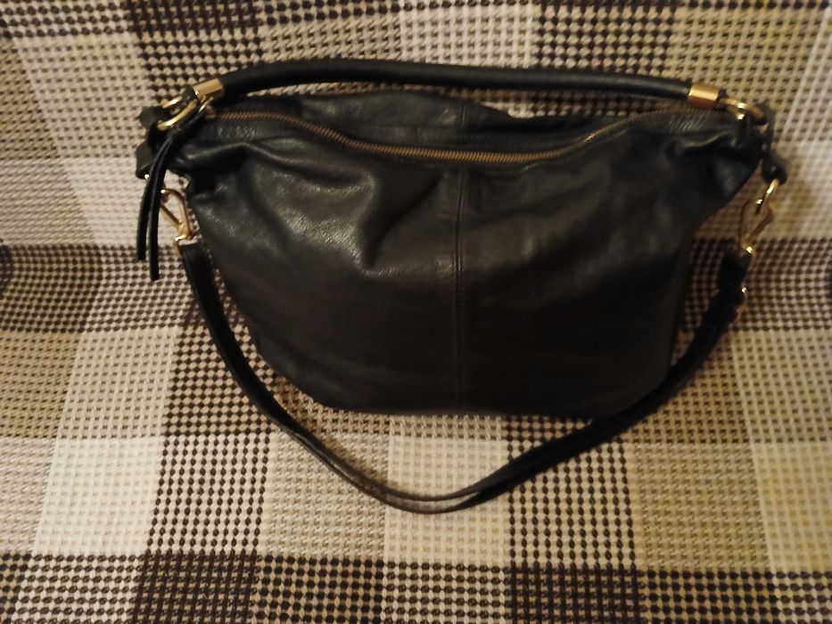 Сумка кожаная H&M.