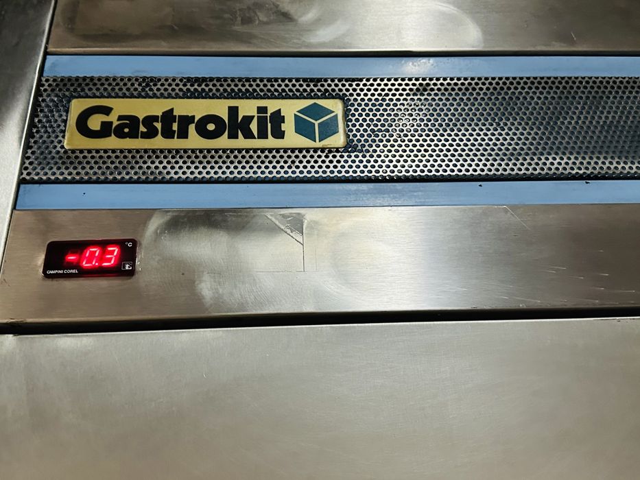 Armário de conservação em inox de 3 portas