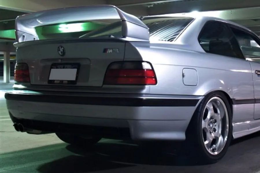 Aileron / Lip / Spoiler Traseiro Para BMW E36 2 / 4 portas M3 Look em plástico ABS