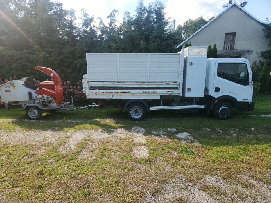 Usługi rębakiem i wycinka drzew
