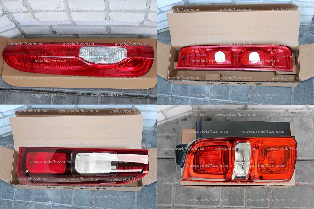 Задний фонарь Renault Trafic, Opel Vivaro, Nissan Primastar, Talento