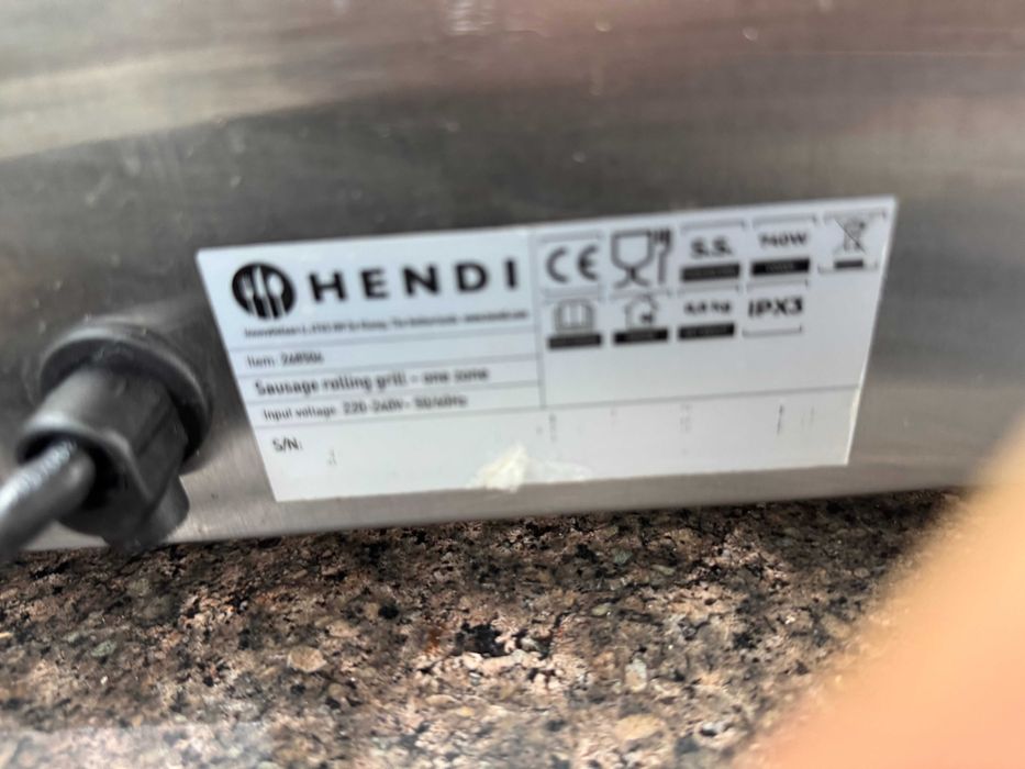 Гриль роликовий Hendi 268506
