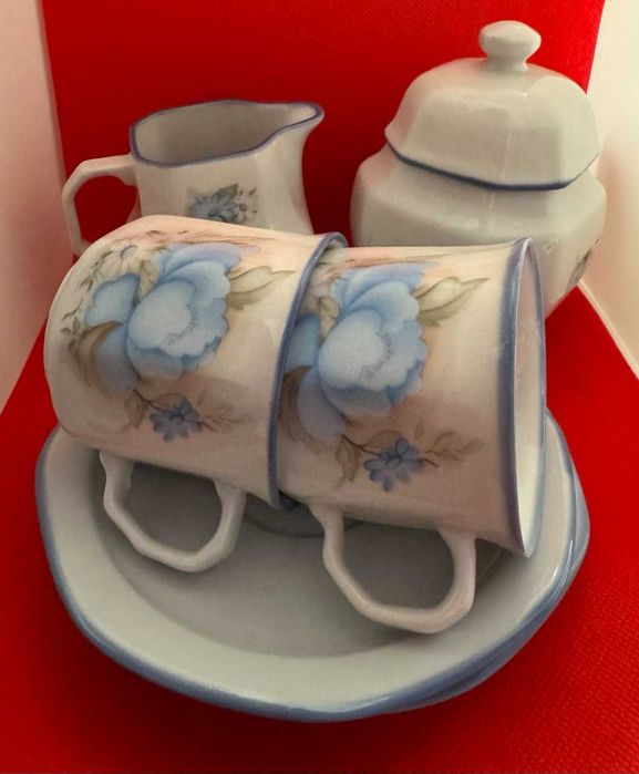 Вінтажний кавовий сервіз Burg Lindau (Німеччина)