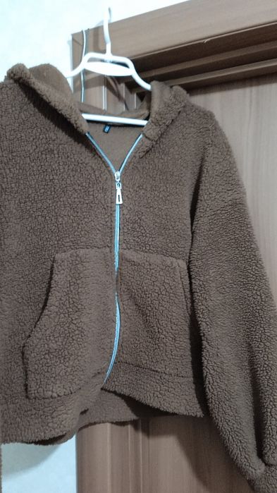 Зіп-куртка теді. Дитяча. Оверсайз