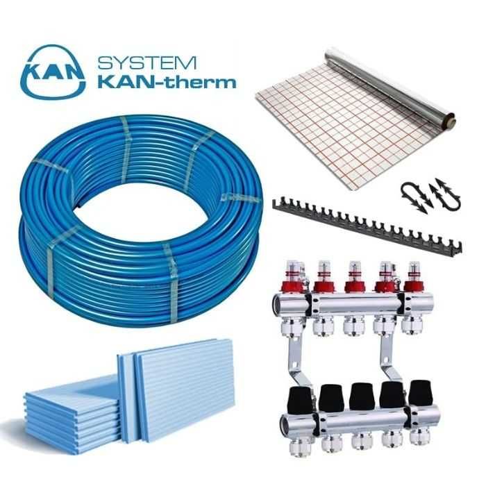 Труба для теплого пола KAN-therm Blue Floor PE-RT "Супер Цена"