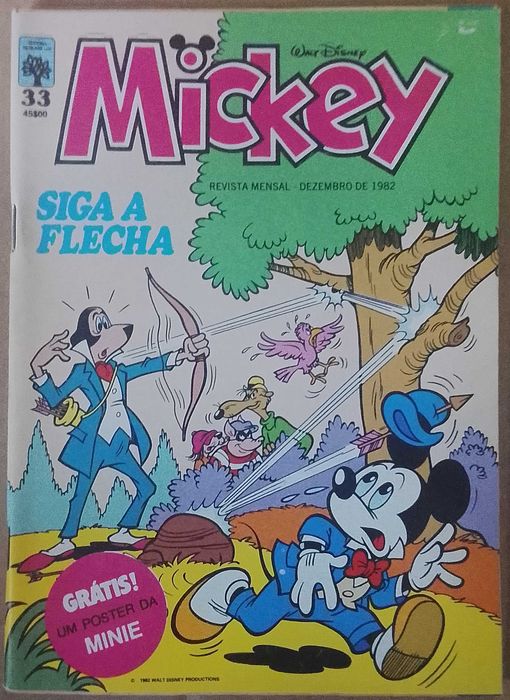 Mickey nº 33 Walt Disney