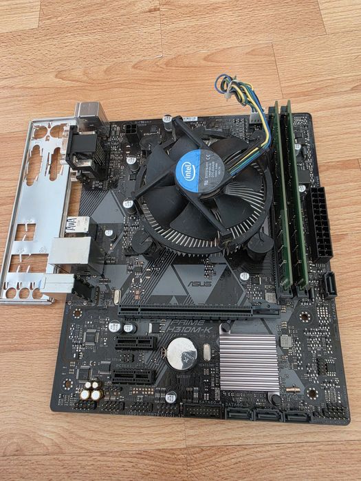 Intel i5-8500 4.1Ghz+охлад + ASUS H310M-К Мощний комплект 6ядер дляПК