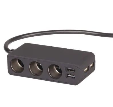 ładowarka samochodowa 4 wejścia usb