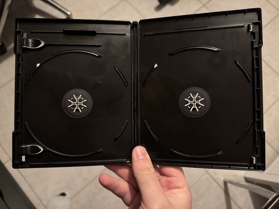 Capa vazia para bluray 4k