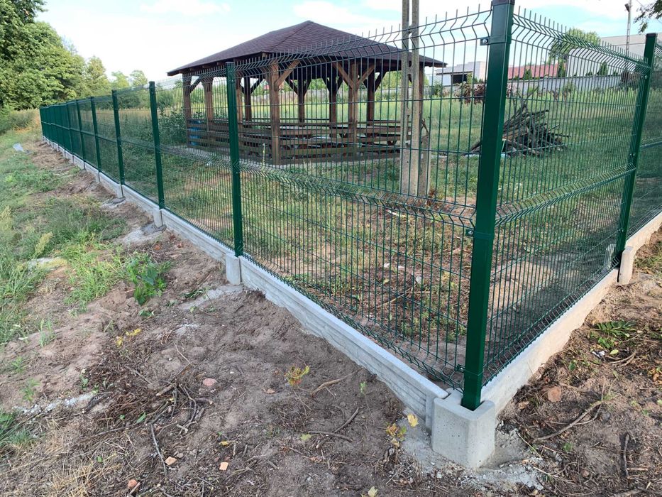 Panele ogrodzeniowe 2D , 3D 153cm oczko 5x20cm fi.4mm fi.5mm,123,153cm