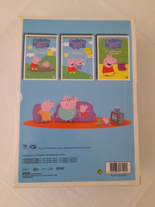 Pack A Porquinha Peppa Vol. 1+2+3 | ORIGINAL