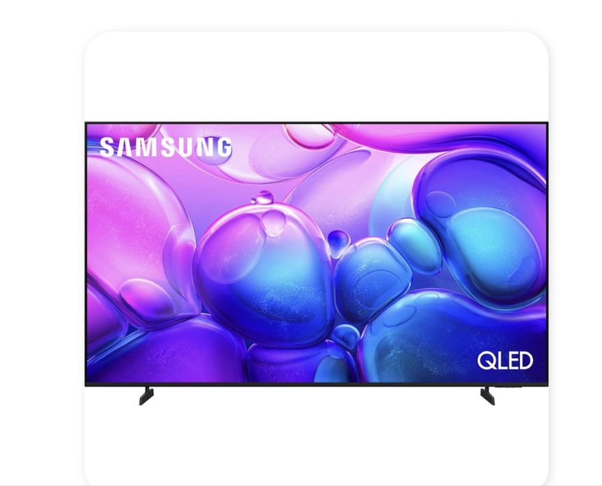 Телевізор SAMSUNG QLED75.  QE75Q6FAAUXUA + Govee TV Backlight 3 Lite + Крепление для ТВ