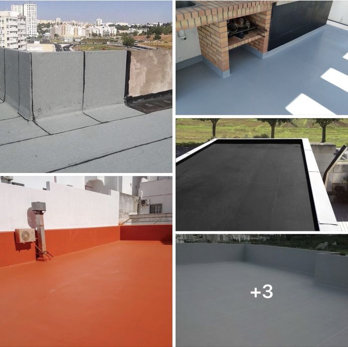 Isolamento de terraco e impermeabilizacao