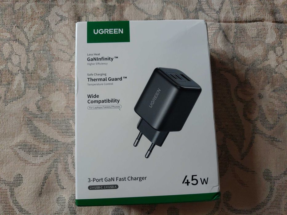 Ugreen, Vention, BlitzWolf charger - зарядные устройства. New!