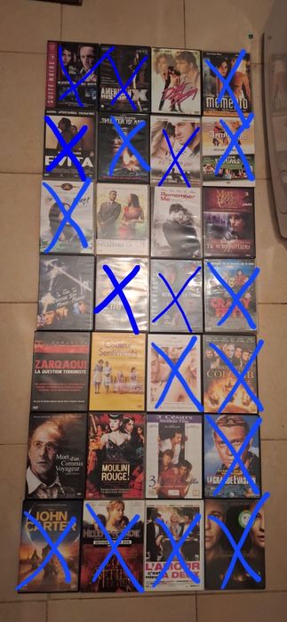 Lote de filmes DVDs