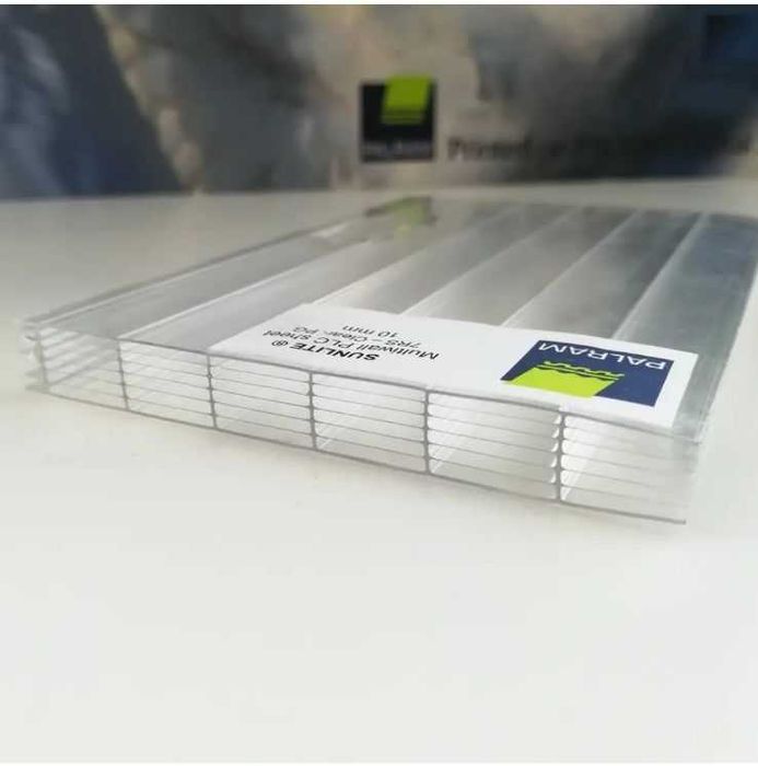 Сотовий полікарбонат PolyPlast  прозорий Поликарбонат