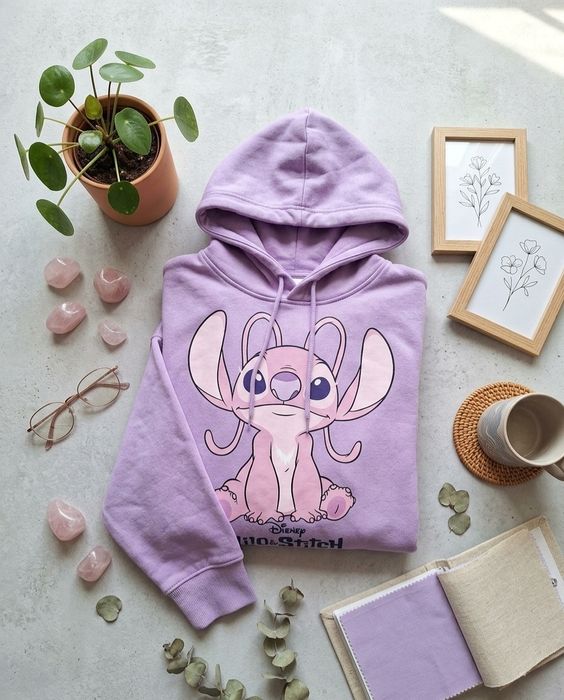 Fioletowa bluza house