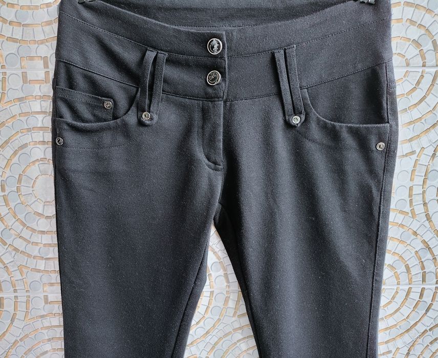 Фирменные молодежные брюки черного цвета, бренд D&C Yingguoxiang