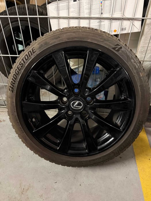 Felgi aluminiowe Lexus 17” 5x114,3 + Bridgestone Blizzak LM005 zimowe