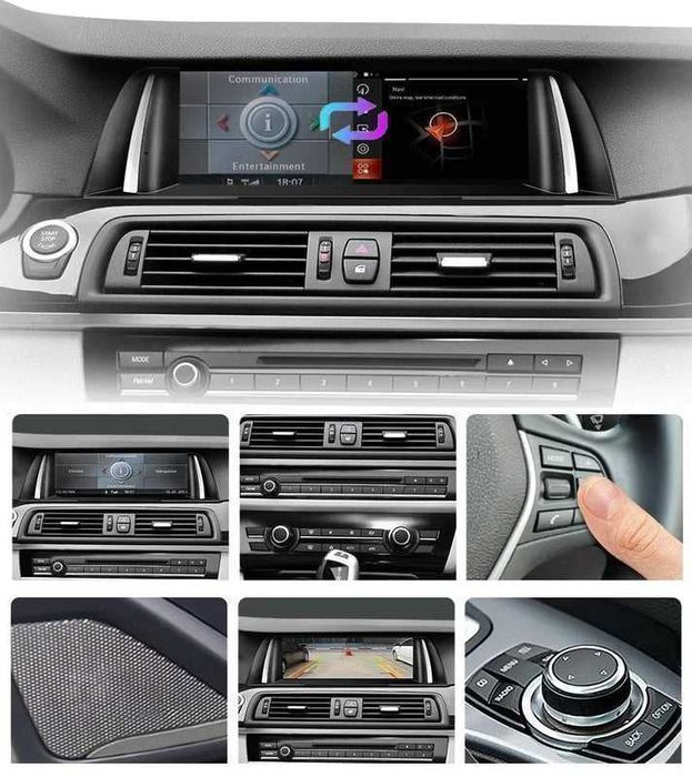 BMW F10 / F11 2011–2017 – Radio Android 15 10,25” CarPlay Android Auto NBT 2GB/64GB GPS Nawigacja Stacja Multimedialna WiFi Bluetooth DSP 4G LTE PL