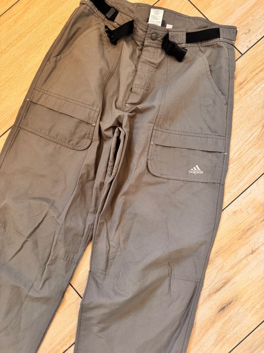 Spodnie Adidas trekkingowe ze ściągaczami