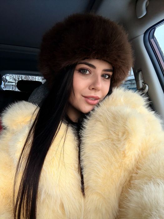 В кольорах . Хутряна Повʼязка еко хутро песця . Еко песець  тренд зими