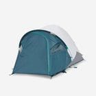 Tenda de campismo 2 lugares, MH100 XL Fresh & Black