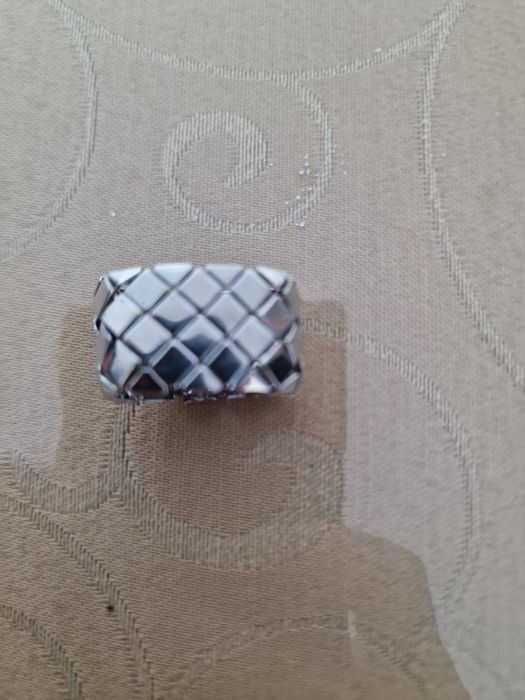 Anel Swatch prateado
