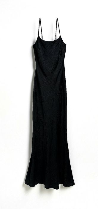 Nowa Little black dress w wersji maxi / slip dress