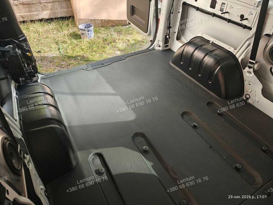 Накладки на арки Renault Trafic из абс пластика, защита арок Рено Трафик 3