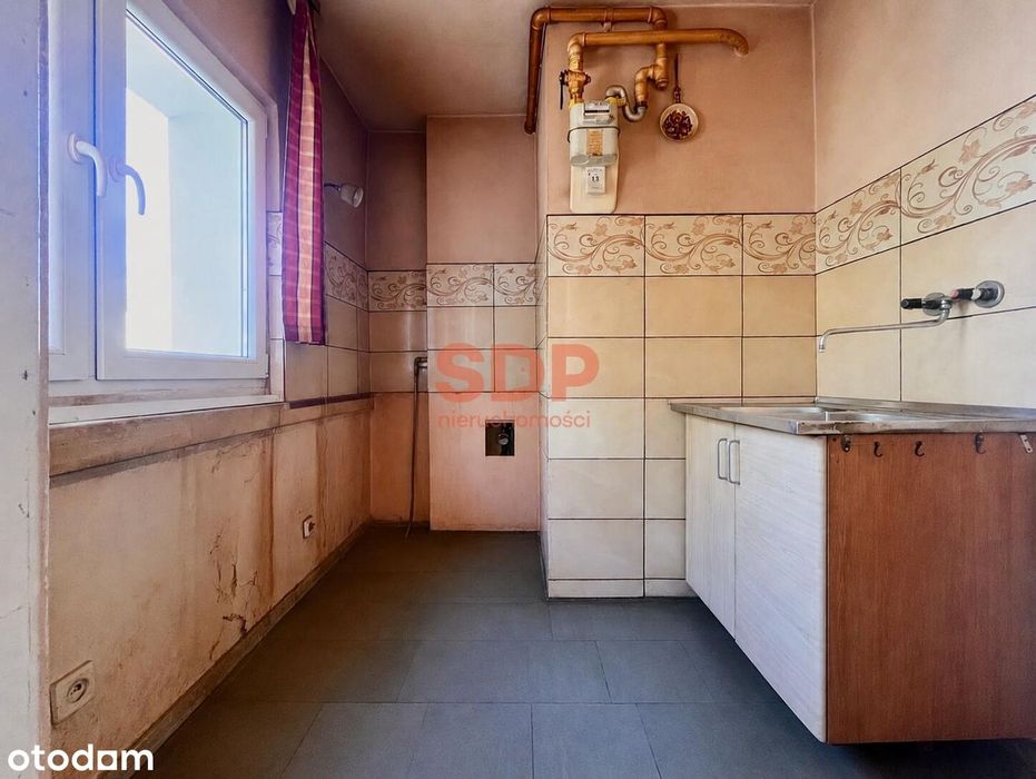2 pokoje | Balkon | Do remontu
