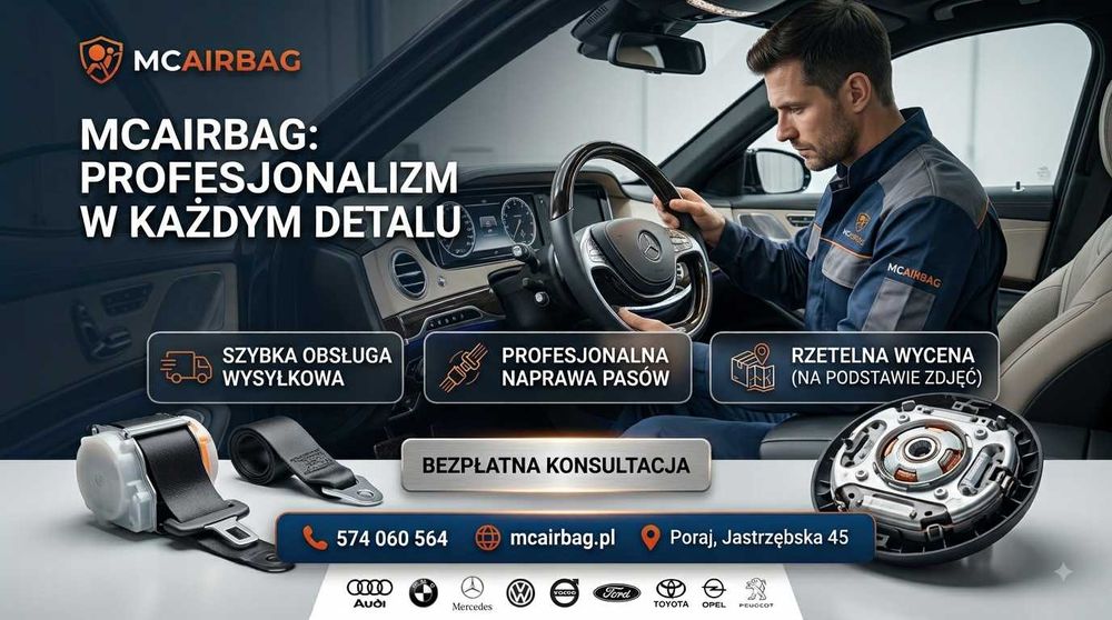 Pasy bezpieczeństwa do wszystkich modeli samochodów