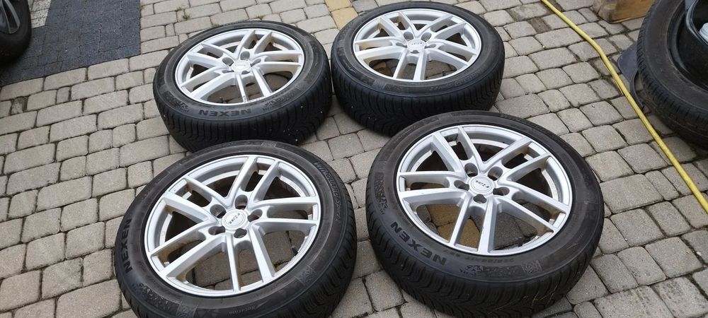 alufelgi 5x100 7j17 opony nexen winguard
