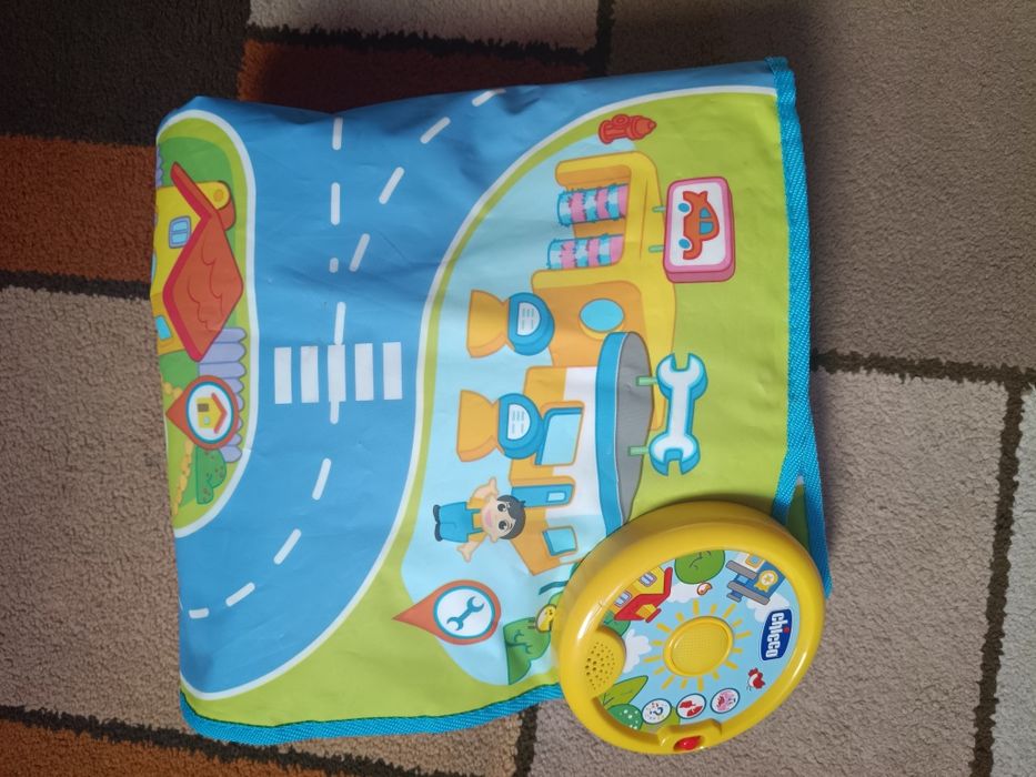 Chicco Street Playmat, tapete de brincar alcochoado, bebé, com som