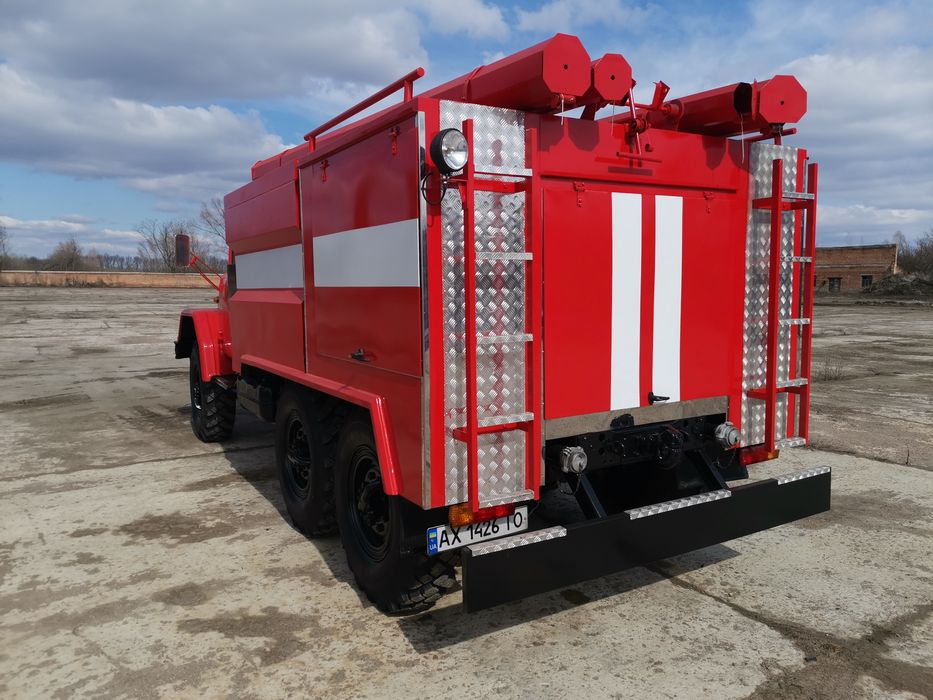 Пожарная машина зил131, Пожежний автомобіль