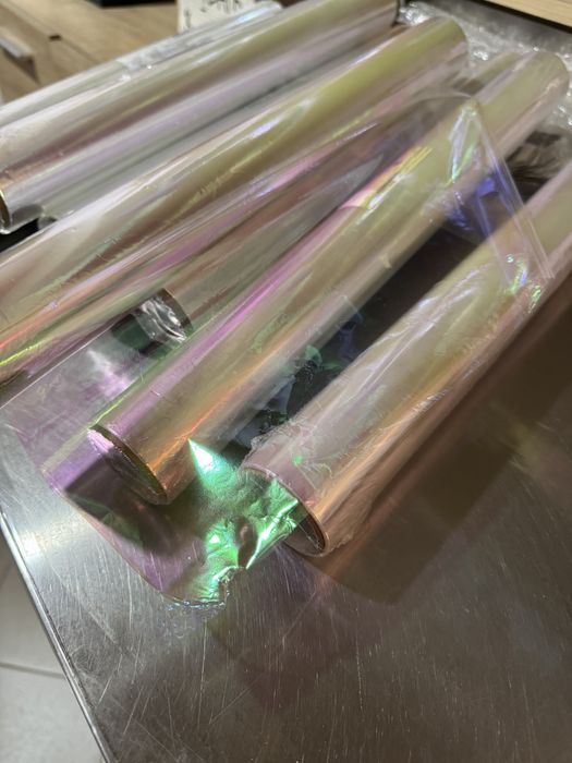 Упаковка, калька радужная, бензиновле пятно 10метров