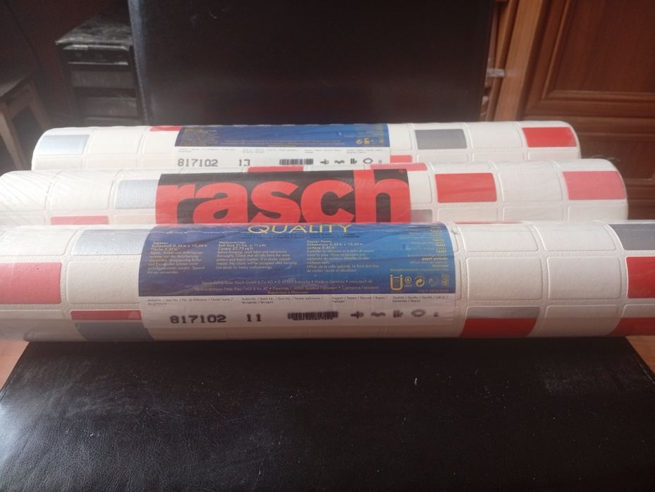 Trzy tapety Rasch. Cena za całość