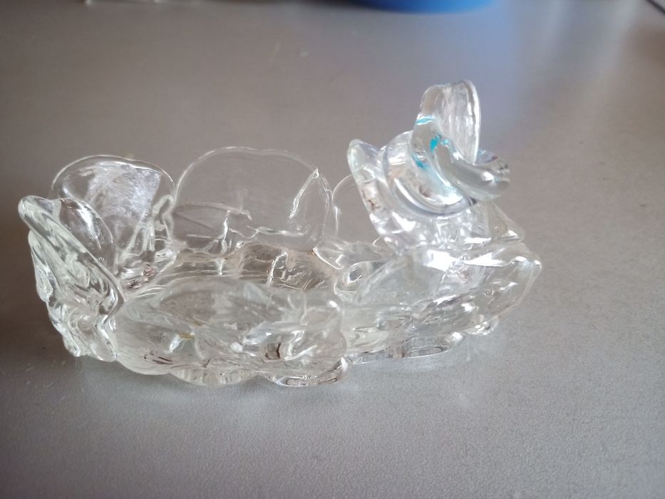 Пепельница. Хрусталь.