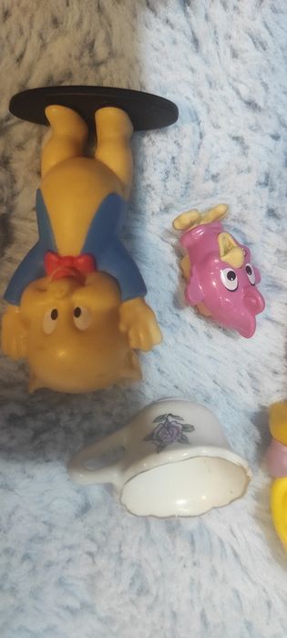 6 bonecos vintage