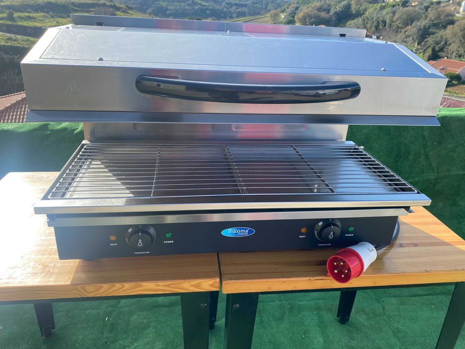 Grelhador Salamandra Gratinador profissional trifásico