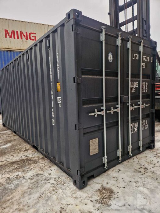 Kontener morski one-way nowy rok prod 2025 antracyt 20'DC 6m