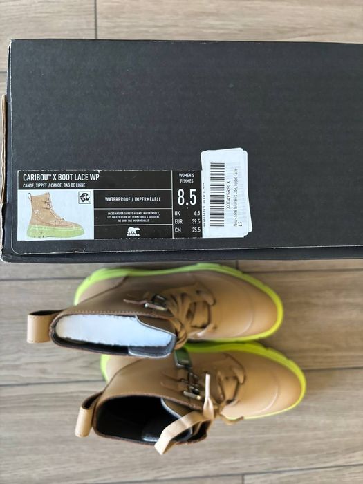 Sorel Caribou X Boot Lace Waterproof жіночі черевики ботинки 39.5 / US 8.5