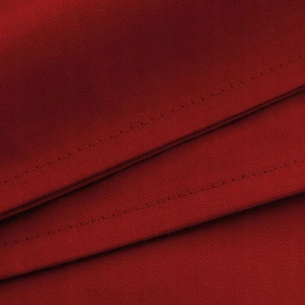 PRZEŚCIERADŁO BAWEŁNIANE 160x200 tradycyjne bez gumki Aloiso CZERWONE