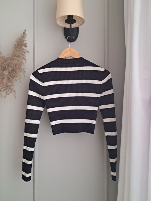 Zara krotki sweter wiskoza