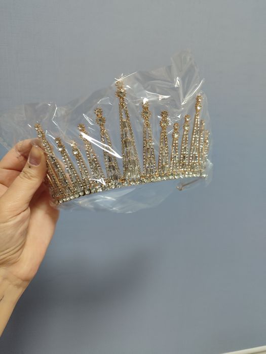 Корона золота діадема із дефектами