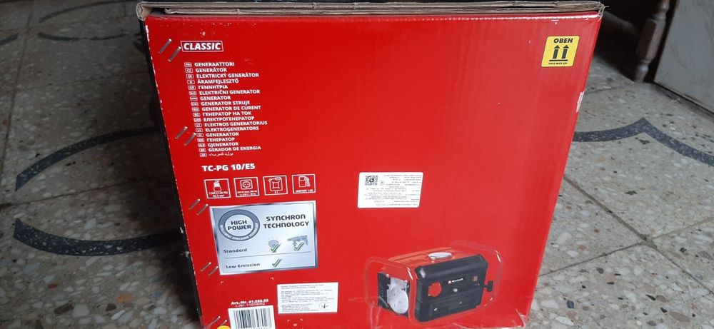 Бензиновий генератор Einhell