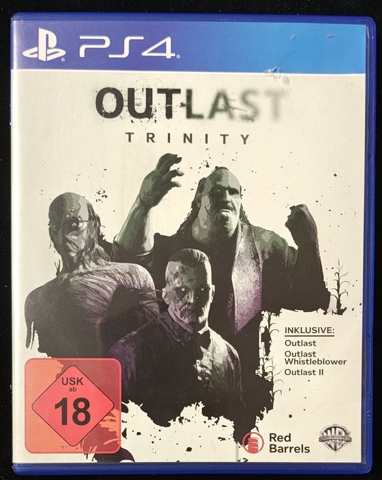 Outlast Trinity PL na PS4 i PS5 po polsku Dwie części Horroru + Dodatek Whistleblower